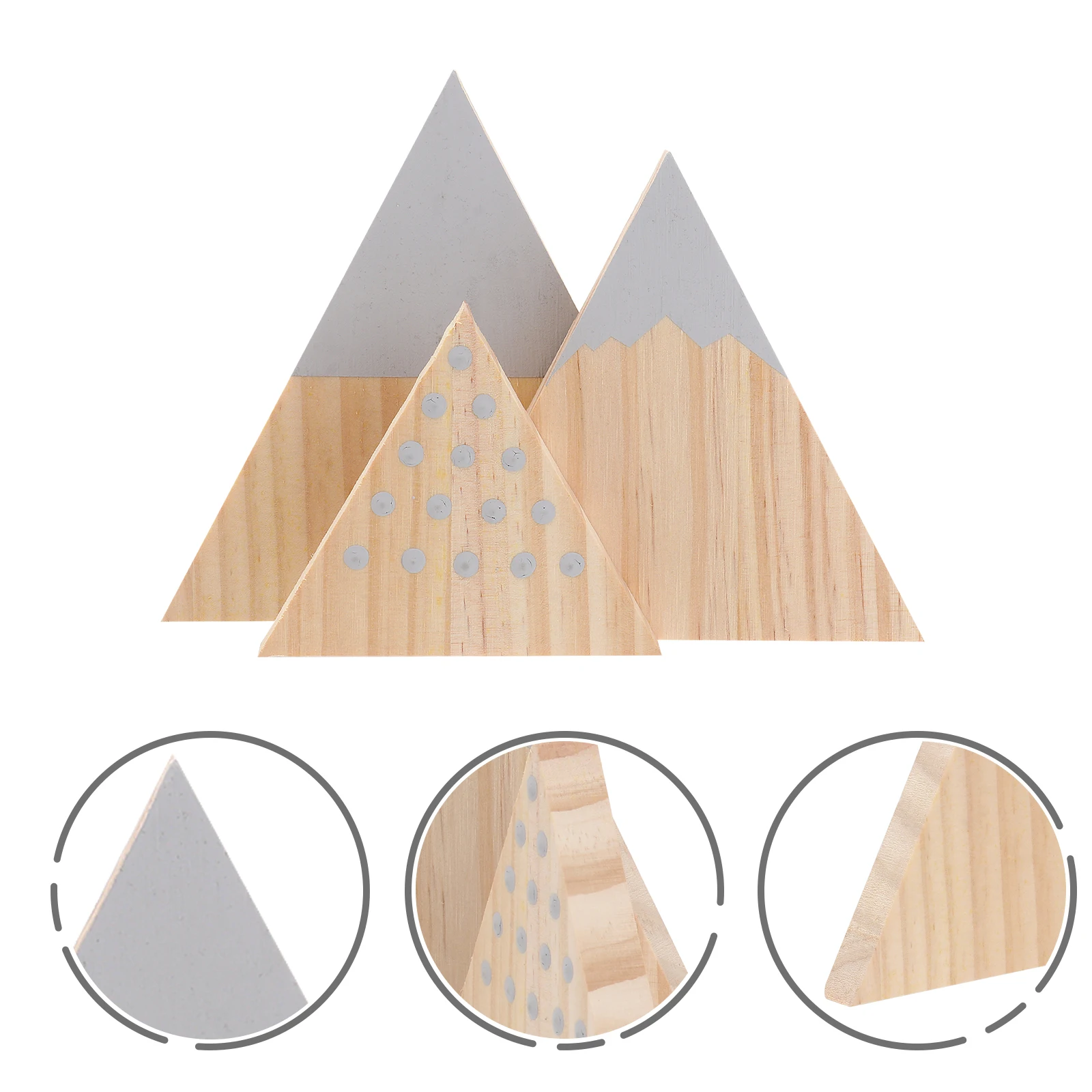 3Pcs Snow Mountain Decorations Wooden Simulation Mountain Ornaments Creative Home Office Desk Decor Wooden Decoration
3Pcs Snow Mountain Decorations Wooden Simulation Mountain Ornaments Creative Home Office Desk Decor Wooden Decoration