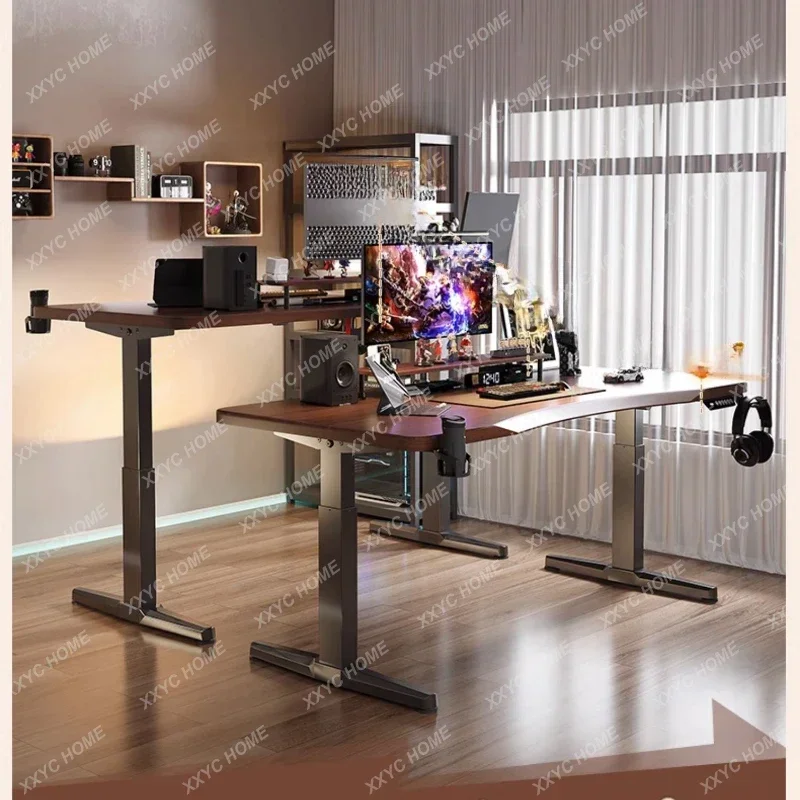 Solid Wood Intelligent Electric Lifting Table Computer Table and Chair Set Office Home Computer Desk Study Table Workbench
Solid Wood Intelligent Electric Lifting Table Computer Table and Chair Set Office Home Computer Desk Study Table Workbench