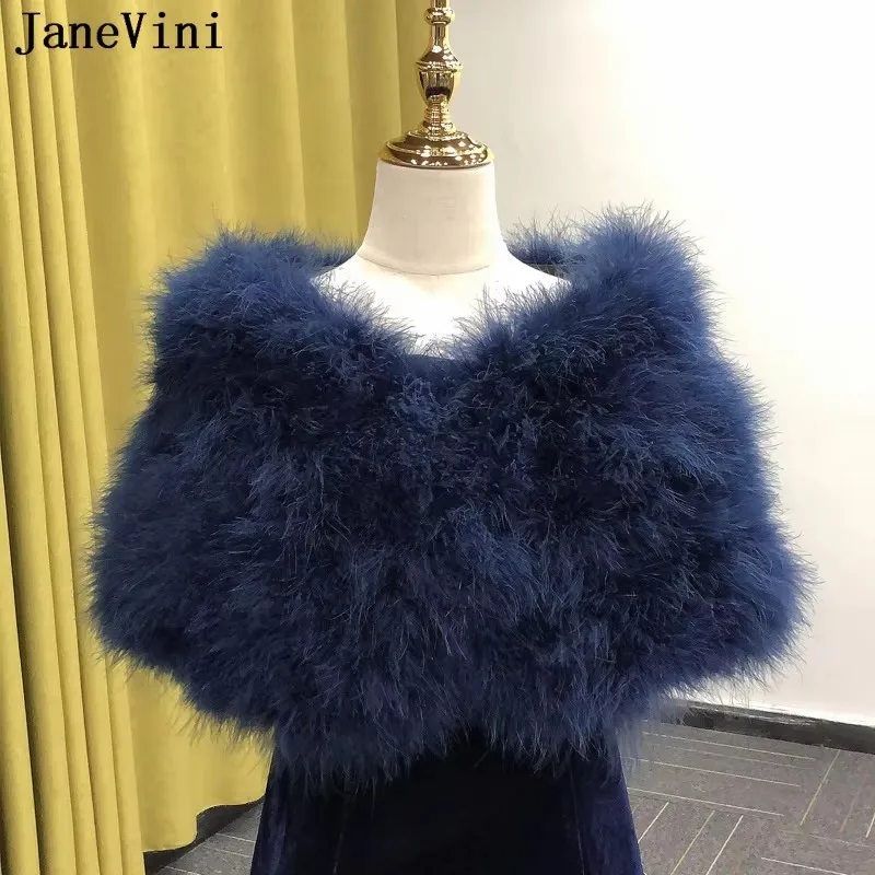 JaneVini New Fashion Purple Wedding Bolero Faux Fur Coat Bridal Cape Shawl Real Ostrich Feathers Women Wrap Jacket Evening Cloak
JaneVini New Fashion Purple Wedding Bolero Faux Fur Coat Bridal Cape Shawl Real Ostrich Feathers Women Wrap Jacket Evening Cloak