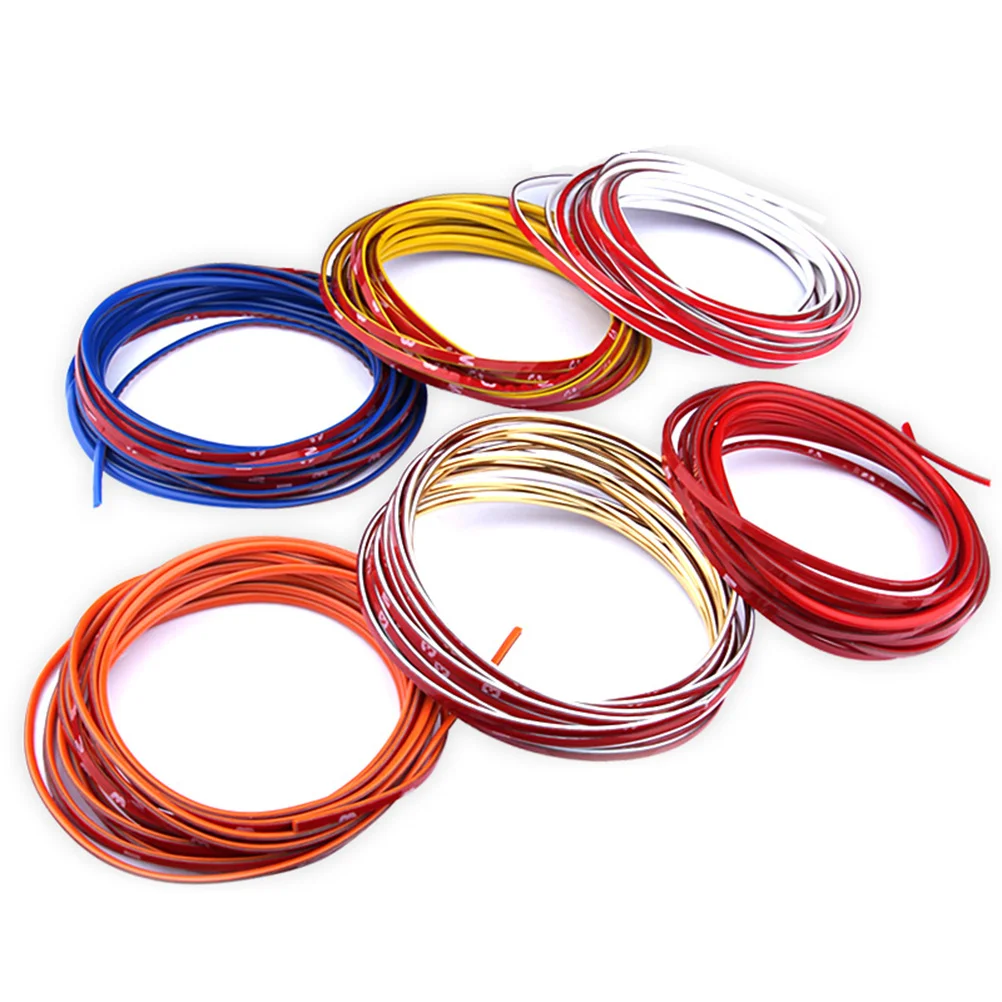 Car Motor Interior Exterior Adhesive 4mm 5m Flexible Universal Decorative Strip Line Trim Golden Car Decor Trim Strip
Car Motor Interior Exterior Adhesive 4mm 5m Flexible Universal Decorative Strip Line Trim Golden Car Decor Trim Strip