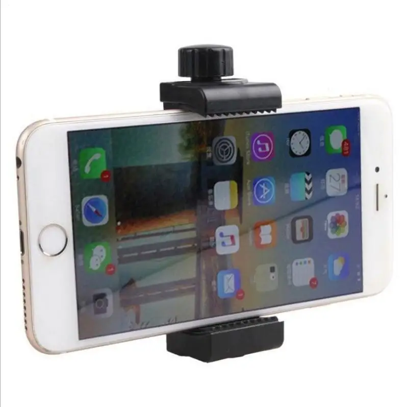 UniversalTripod Mount 360 Degree Mobile Phone Clip Compatible With 1/4 Screw Cellphone Holder Desk Tripod Adapter
UniversalTripod Mount 360 Degree Mobile Phone Clip Compatible With 1/4 Screw Cellphone Holder Desk Tripod Adapter