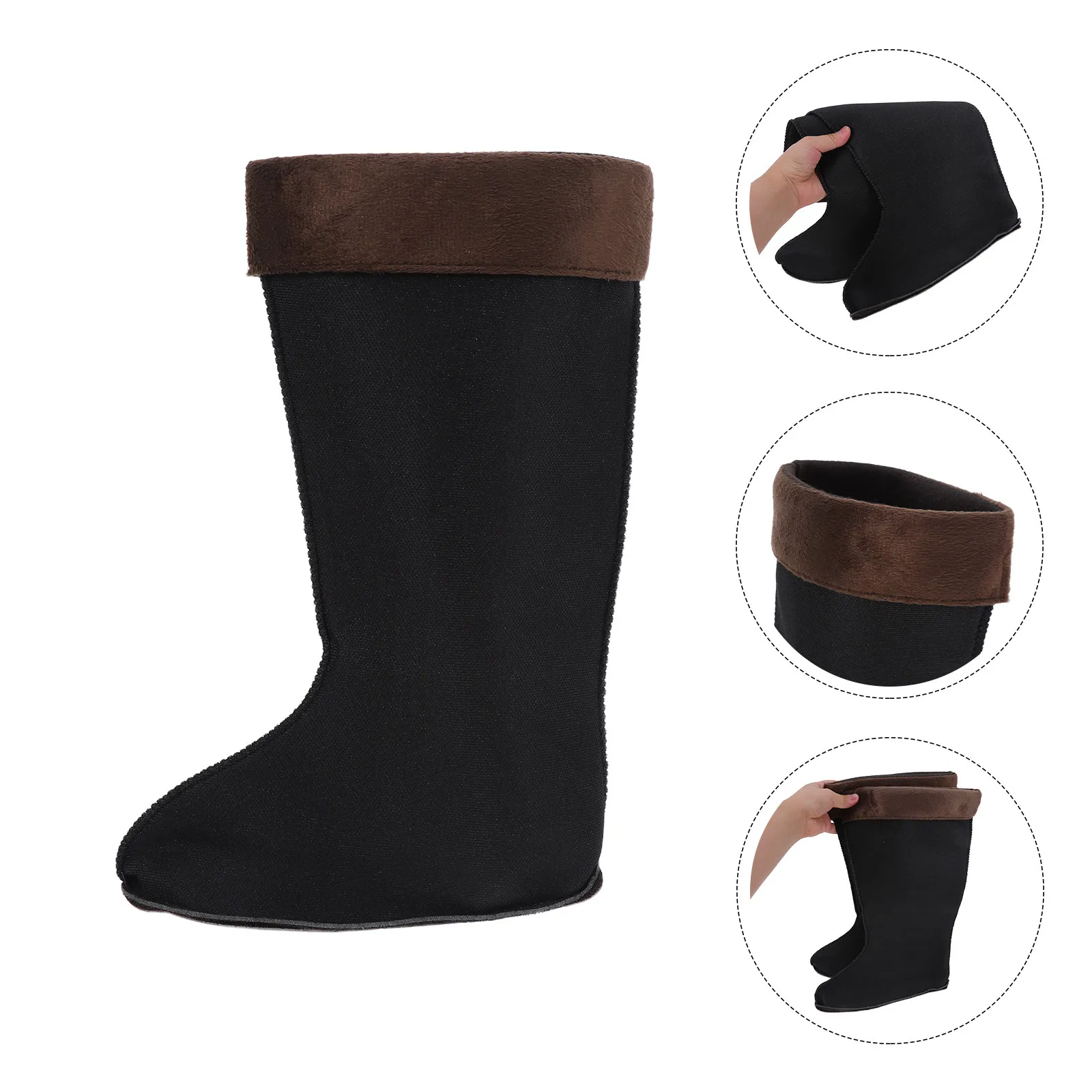 1Pair Warm Fleece Boot Liners Insulated Rain Boot Liners Men Winter Snow Hiking Boots Outdoor Fishing Hunting Cold Weather Socks
1Pair Warm Fleece Boot Liners Insulated Rain Boot Liners Men Winter Snow Hiking Boots Outdoor Fishing Hunting Cold Weather Socks