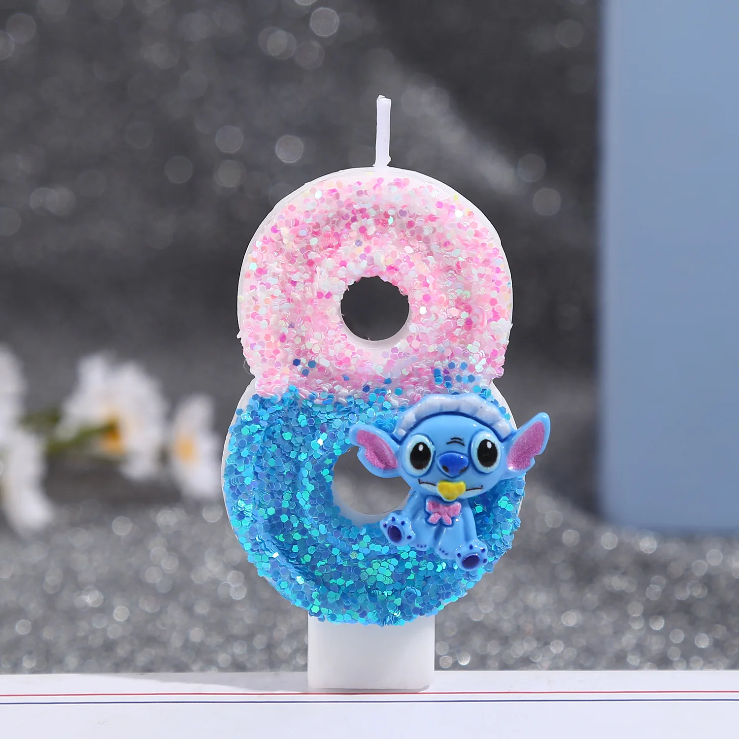 Disney Anime Lilo & Stitch Digital DIY Candle Kawaii Stitch Angel Children's Themed Party Candles Kids Party Christmars Gifts
Disney Anime Lilo & Stitch Digital DIY Candle Kawaii Stitch Angel Children's Themed Party Candles Kids Party Christmars Gifts
