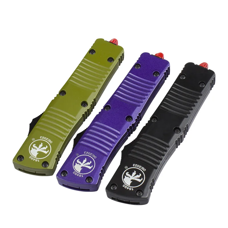 Microtechnology Dalong, Zinc Alloy Handle, Black Handle, Green Handle, Purple Handle. Outdoor EDC Accessories Handle.
Microtechnology Dalong, Zinc Alloy Handle, Black Handle, Green Handle, Purple Handle. Outdoor EDC Accessories Handle.