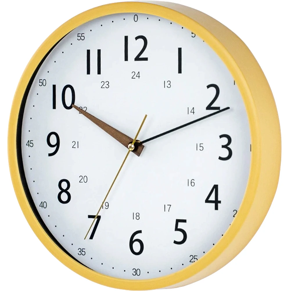 Silent Wooden Wall Clock Round Non-Ticking Operated Modern Hanging Clock Home Office Bedroom Decor Round Wall Clock, 
Silent Wooden Wall Clock Round Non-Ticking Operated Modern Hanging Clock Home Office Bedroom Decor Round Wall Clock,