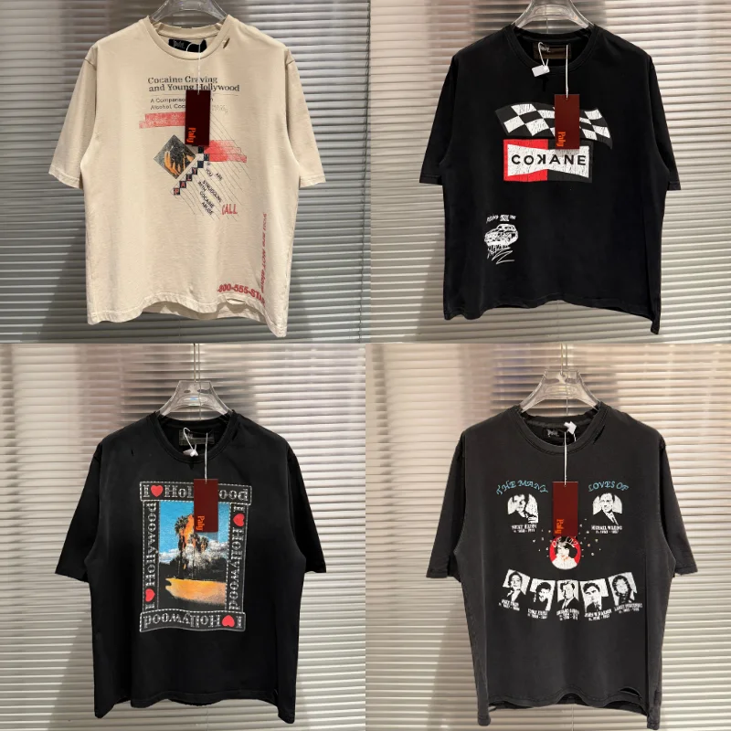 2026ss Paly Short Sleeve T-shirt High Street Casual Men Women Hole Digital Print Tee Tops
2026ss Paly Short Sleeve T-shirt High Street Casual Men Women Hole Digital Print Tee Tops