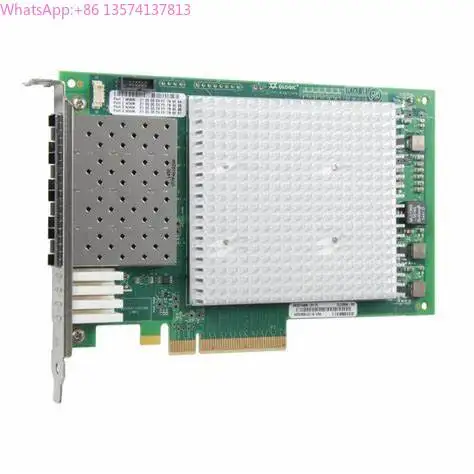 QLE2764 Fibre Channel Adapter 32Gb Quad Port FC HBA, PCIe Gen3 X16, SR LC Multi-mode Optic
QLE2764 Fibre Channel Adapter 32Gb Quad Port FC HBA, PCIe Gen3 X16, SR LC Multi-mode Optic