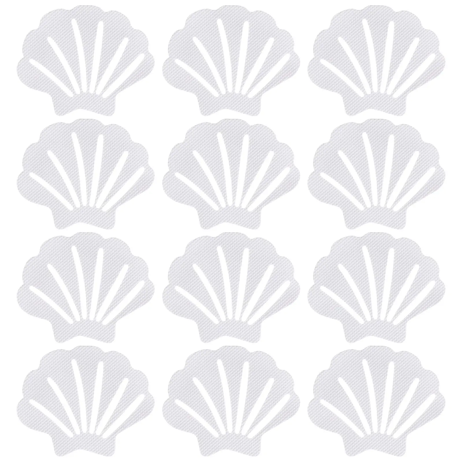 12pcs Bathroom Anti Skid Stickers Shell Shaped Non Slip Safety Decals for Shower Tub Tile Floor Stair Nosings
12pcs Bathroom Anti Skid Stickers Shell Shaped Non Slip Safety Decals for Shower Tub Tile Floor Stair Nosings