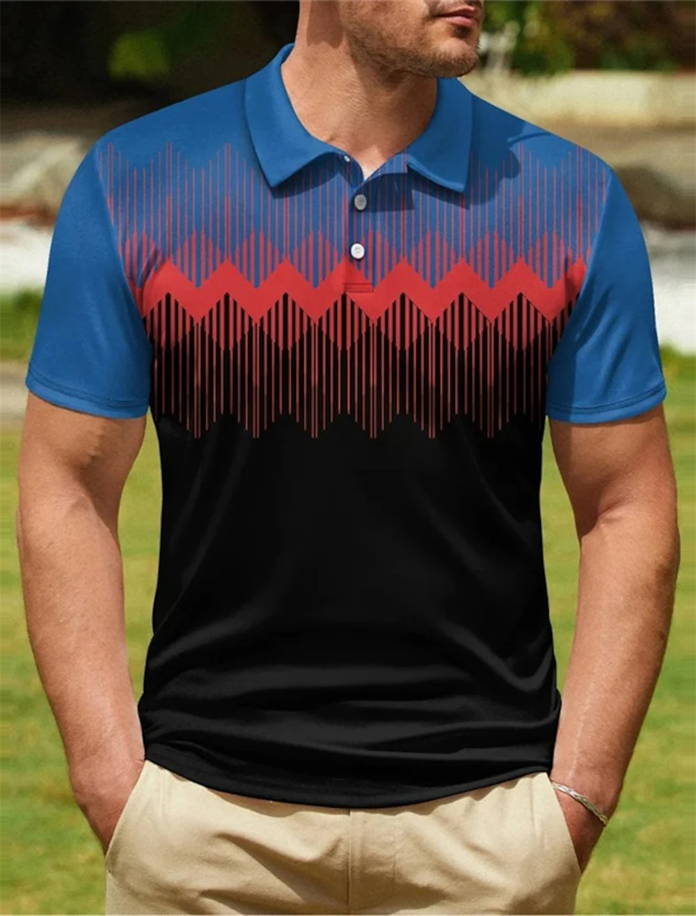 Fashion Men’s Golf Polo Shirts Geometry Printed Polo Shirt Short Sleeve T-Shirts Streetwear Casual Oversized Men Clothing Tops
Fashion Men’s Golf Polo Shirts Geometry Printed Polo Shirt Short Sleeve T-Shirts Streetwear Casual Oversized Men Clothing Tops