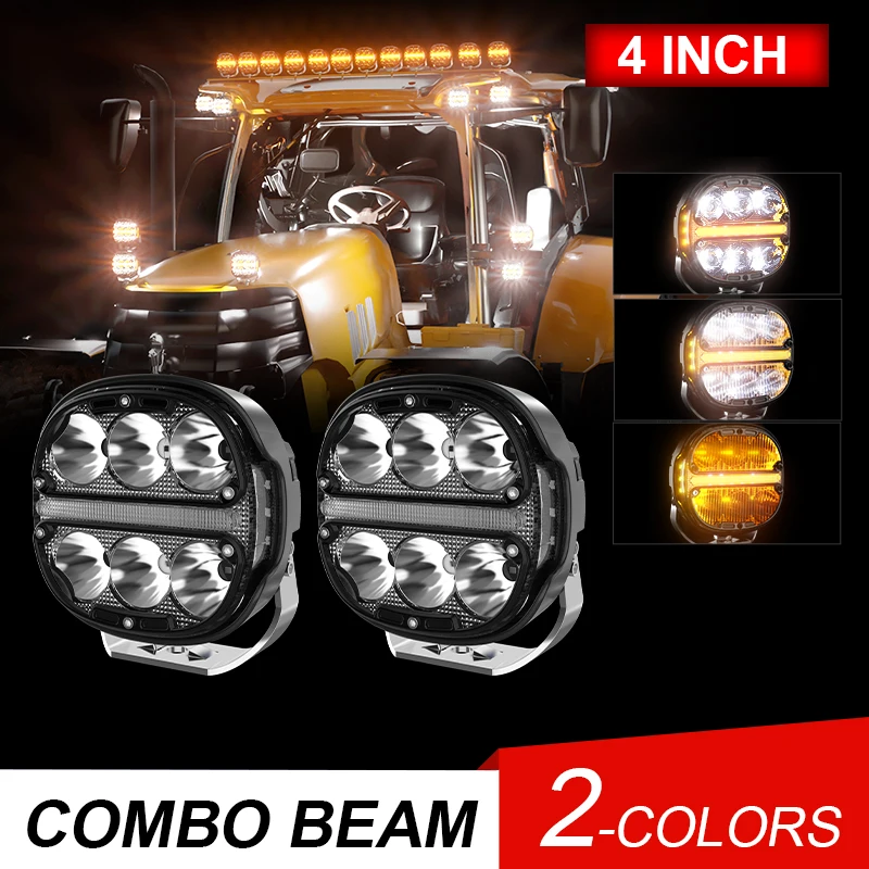 Super Car Led Work Light Bar Amber DRL Driving Light Spotlight for Car Jeep Wrangler Truck 4x4 Off Road ATV 12v Led Headlight
Super Car Led Work Light Bar Amber DRL Driving Light Spotlight for Car Jeep Wrangler Truck 4x4 Off Road ATV 12v Led Headlight