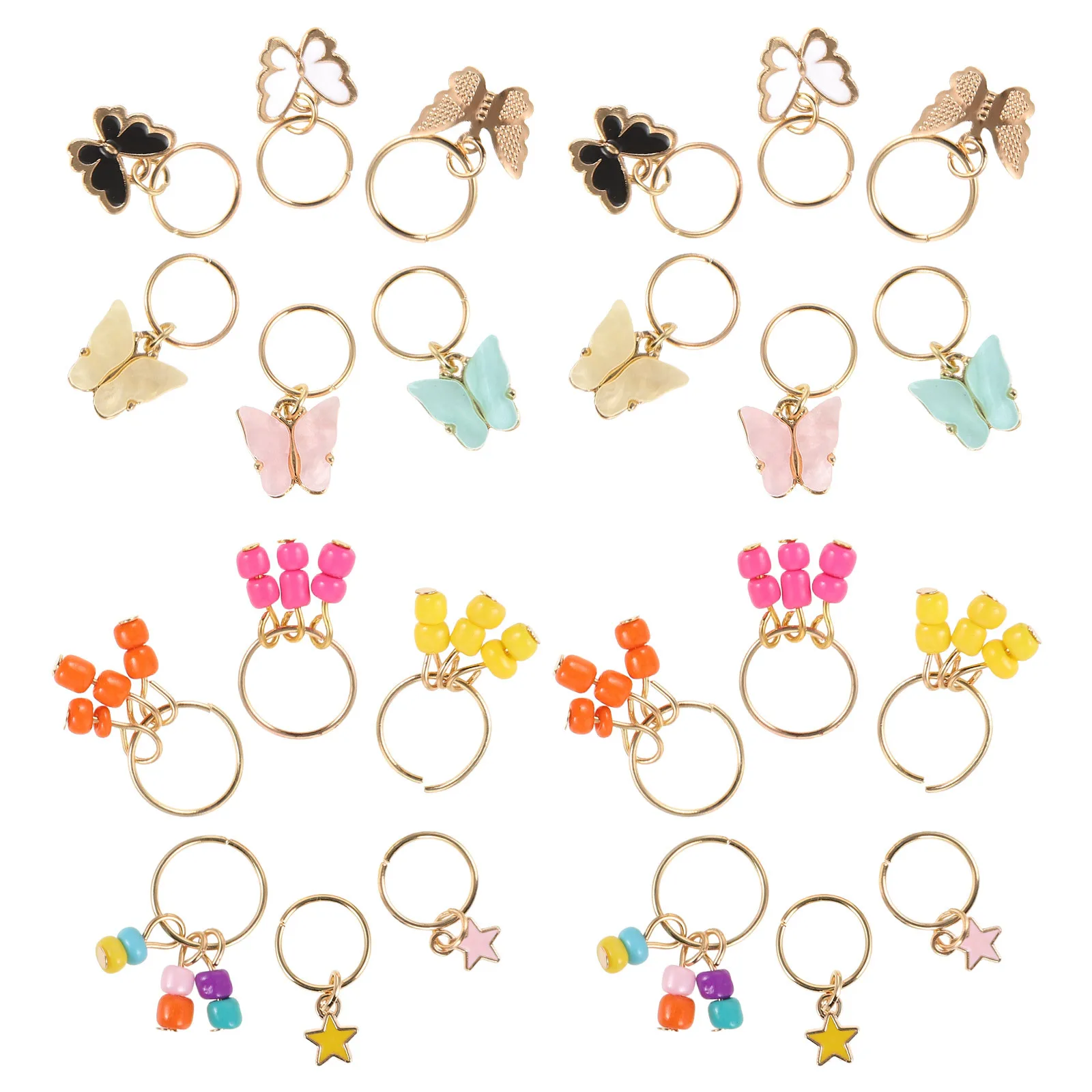 24Pcs Braid Hair Charms Zinc Alloy Dreadlock Accessories for Women Trendy Hair Jewelry Decor for Braided Hairstyles
24Pcs Braid Hair Charms Zinc Alloy Dreadlock Accessories for Women Trendy Hair Jewelry Decor for Braided Hairstyles