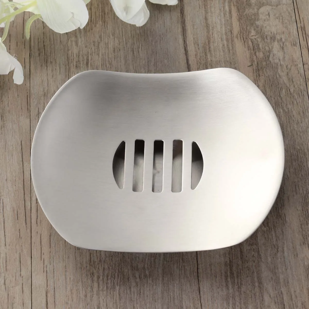 Stainless Steel Soap Dish Dual Layer Self Draining Holder Frosted Bar Kitchen Bathroom Soap Tray Dish Box Shelf Keep Clean 
Stainless Steel Soap Dish Dual Layer Self Draining Holder Frosted Bar Kitchen Bathroom Soap Tray Dish Box Shelf Keep Clean