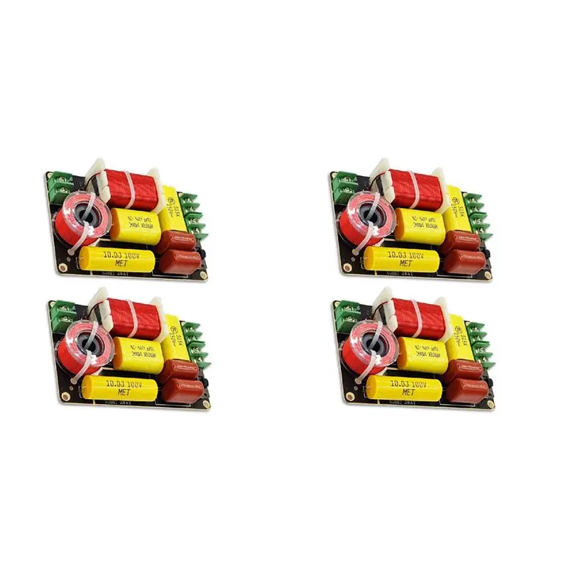 N82R 4Pcs WEAH-250 250W 2 Way Frequency Divider Tweeter Bass Crossover Filter DIY Speaker Filter Circuit Home Sound Theater
N82R 4Pcs WEAH-250 250W 2 Way Frequency Divider Tweeter Bass Crossover Filter DIY Speaker Filter Circuit Home Sound Theater