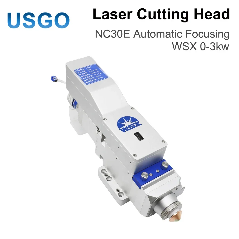 WSX NC30E 0-3kw Automatic Focusing Fiber Laser Cutting Head for Metal Cutting Replace NC12
WSX NC30E 0-3kw Automatic Focusing Fiber Laser Cutting Head for Metal Cutting Replace NC12