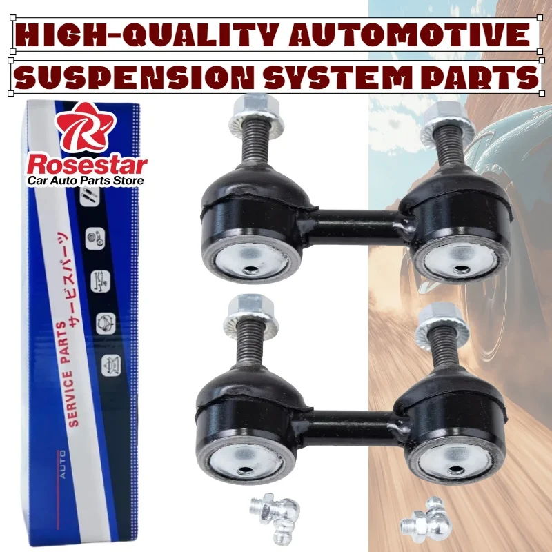 Brand New 2PC Stabilizer / Sway Bar End Link Set for Hyundai Elantra and Tiburon
Brand New 2PC Stabilizer / Sway Bar End Link Set for Hyundai Elantra and Tiburon