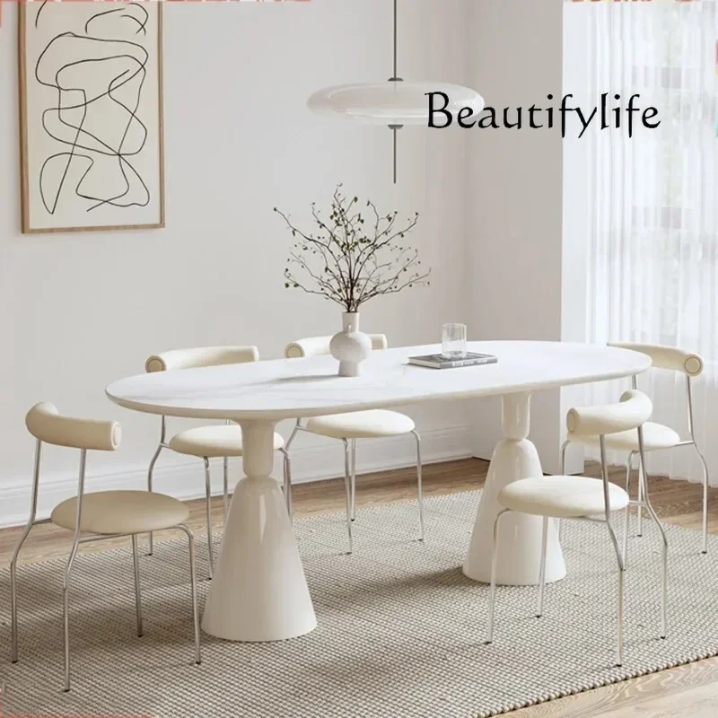 N44 Design Oval Dining Tables Restaurant Italian Modern House Dining Tables Living Room Luxury Tavoli Da Pranzo Furniture Home
N44 Design Oval Dining Tables Restaurant Italian Modern House Dining Tables Living Room Luxury Tavoli Da Pranzo Furniture Home