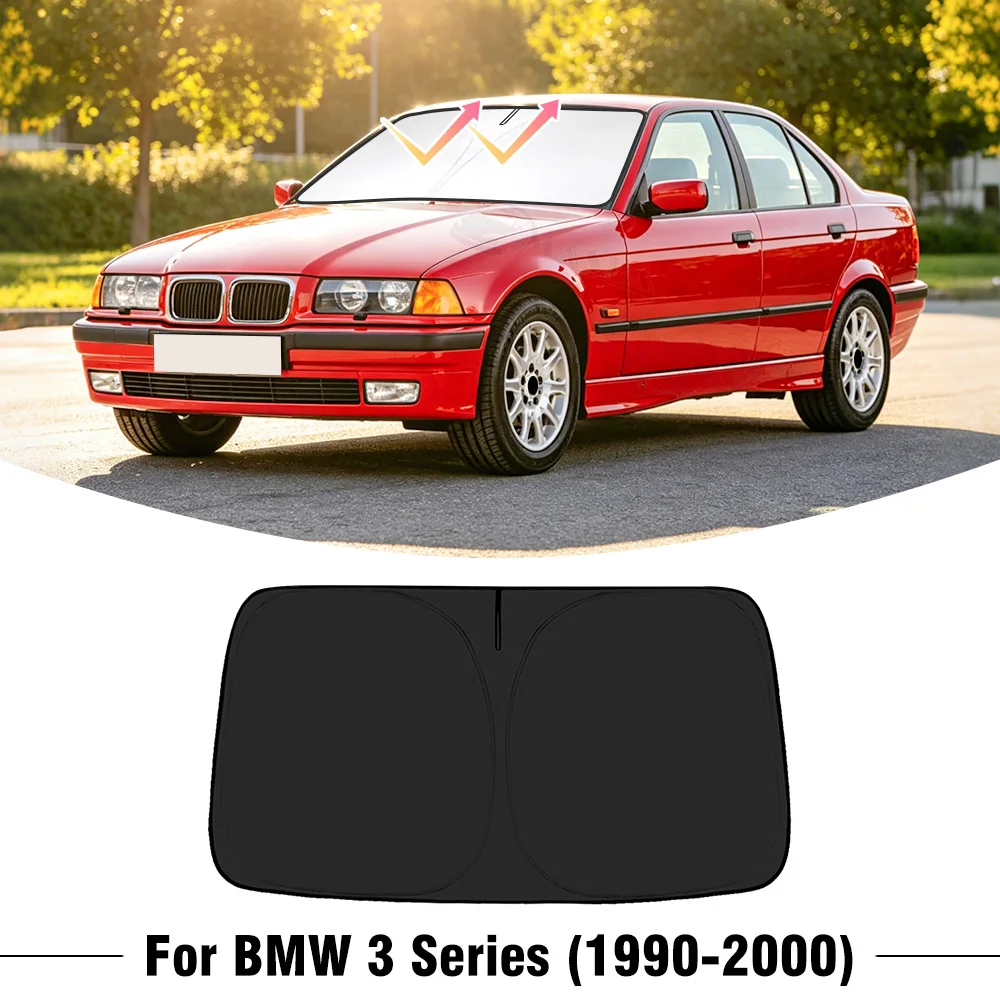 For BMW 3 Series 1990-2007 2008 2009 2000 Car Windshield Sunshade Cover Front Window Sun Shade Visor UV Protection Accessories
For BMW 3 Series 1990-2007 2008 2009 2000 Car Windshield Sunshade Cover Front Window Sun Shade Visor UV Protection Accessories