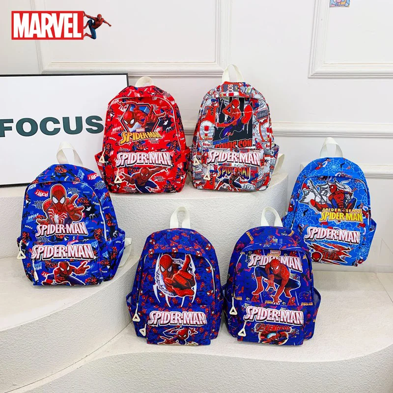 Spiderman Kawaii Backpacks Super Heroes Student School Bag Cartoon 3d Stereo Kindergarten Backpack Children's Travel Bag Gift
Spiderman Kawaii Backpacks Super Heroes Student School Bag Cartoon 3d Stereo Kindergarten Backpack Children's Travel Bag Gift