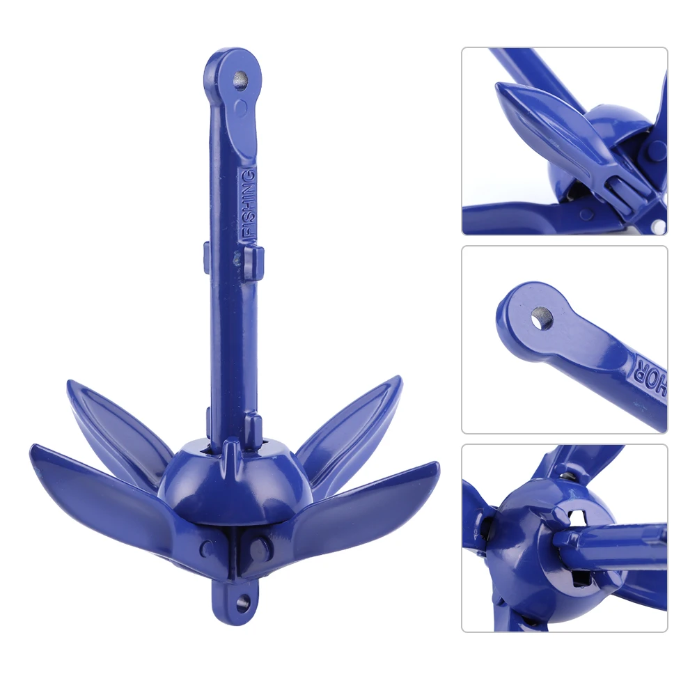 Foldable Anchor Aluminum Alloy Grapnels OEM Replacement Docking Hardware Accessory for Marine Yacht Kayak Canoes Part
Foldable Anchor Aluminum Alloy Grapnels OEM Replacement Docking Hardware Accessory for Marine Yacht Kayak Canoes Part