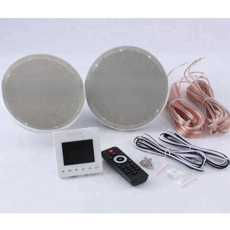 Multifunctional waterproof speaker Bluetooth music system for marine sauna wet and dry steam room
Multifunctional waterproof speaker Bluetooth music system for marine sauna wet and dry steam room