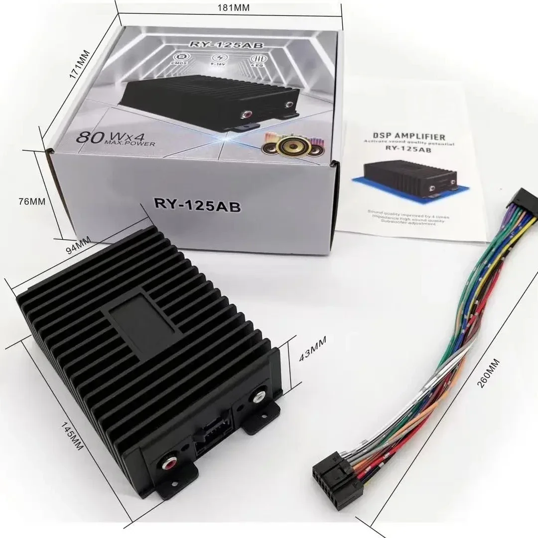 MCX High Power Car Audio Dsp Amplifier Processor Car Stereo Power Amplifier Monoblock Dsp For Android Big Screen
MCX High Power Car Audio Dsp Amplifier Processor Car Stereo Power Amplifier Monoblock Dsp For Android Big Screen
