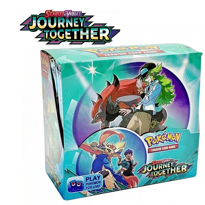 Pokemon Cards Scarlet & Violet Journey Together Booster Box N & Zoroark Zacian Collectible Trading Card Game For Kids
Pokemon Cards Scarlet & Violet Journey Together Booster Box N & Zoroark Zacian Collectible Trading Card Game For Kids