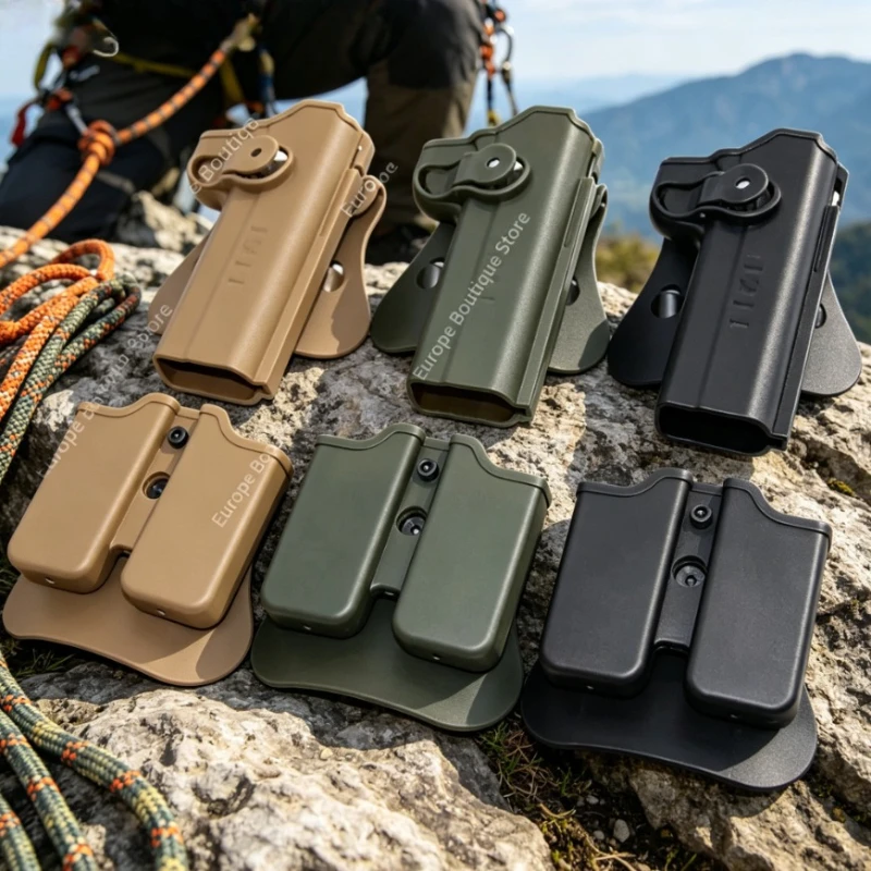 Portable 1911 Waist Holster with Magazine Storage Pouch Outdoor Wearable Bag for Cosplay & Collectible Parts
Portable 1911 Waist Holster with Magazine Storage Pouch Outdoor Wearable Bag for Cosplay & Collectible Parts