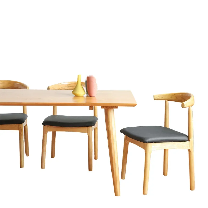 L # Scandinavian Style Solid Wood Dining Table And Chair Set For Restaurant And Coffee Shop Furniture
L # Scandinavian Style Solid Wood Dining Table And Chair Set For Restaurant And Coffee Shop Furniture