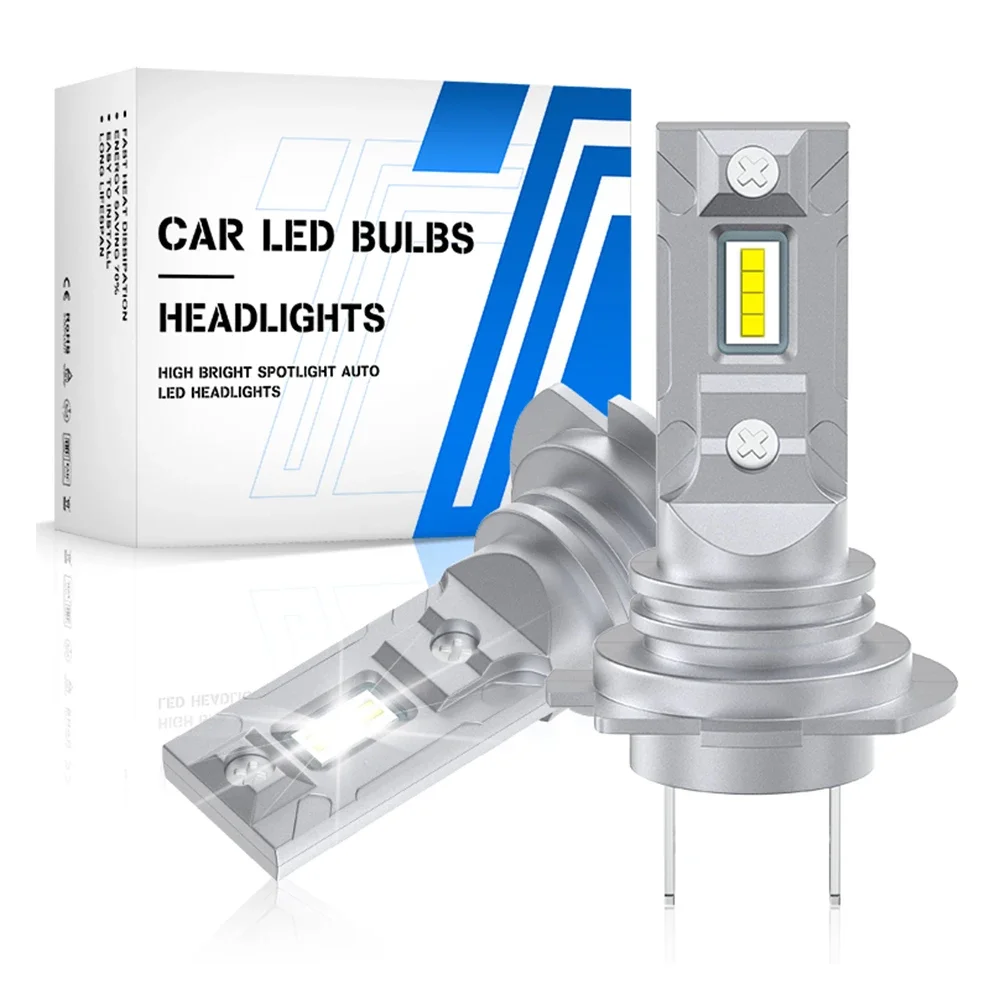 2x Fanless H7 LED Bulb 1:1 Mini Size Head Lamp Wireless 8000LM CSP LED Chips H7 Car LED Headlight Bulb 6000K White 12V
2x Fanless H7 LED Bulb 1:1 Mini Size Head Lamp Wireless 8000LM CSP LED Chips H7 Car LED Headlight Bulb 6000K White 12V