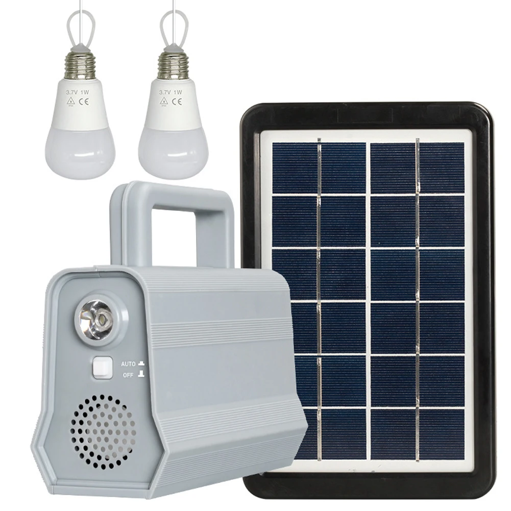 Outdoor Solar Power Ligh System Outdoor Camping Travel Mobiles Solar Panel Bulbs Set Home Outdoor Intelligent BT Speaker
Outdoor Solar Power Ligh System Outdoor Camping Travel Mobiles Solar Panel Bulbs Set Home Outdoor Intelligent BT Speaker