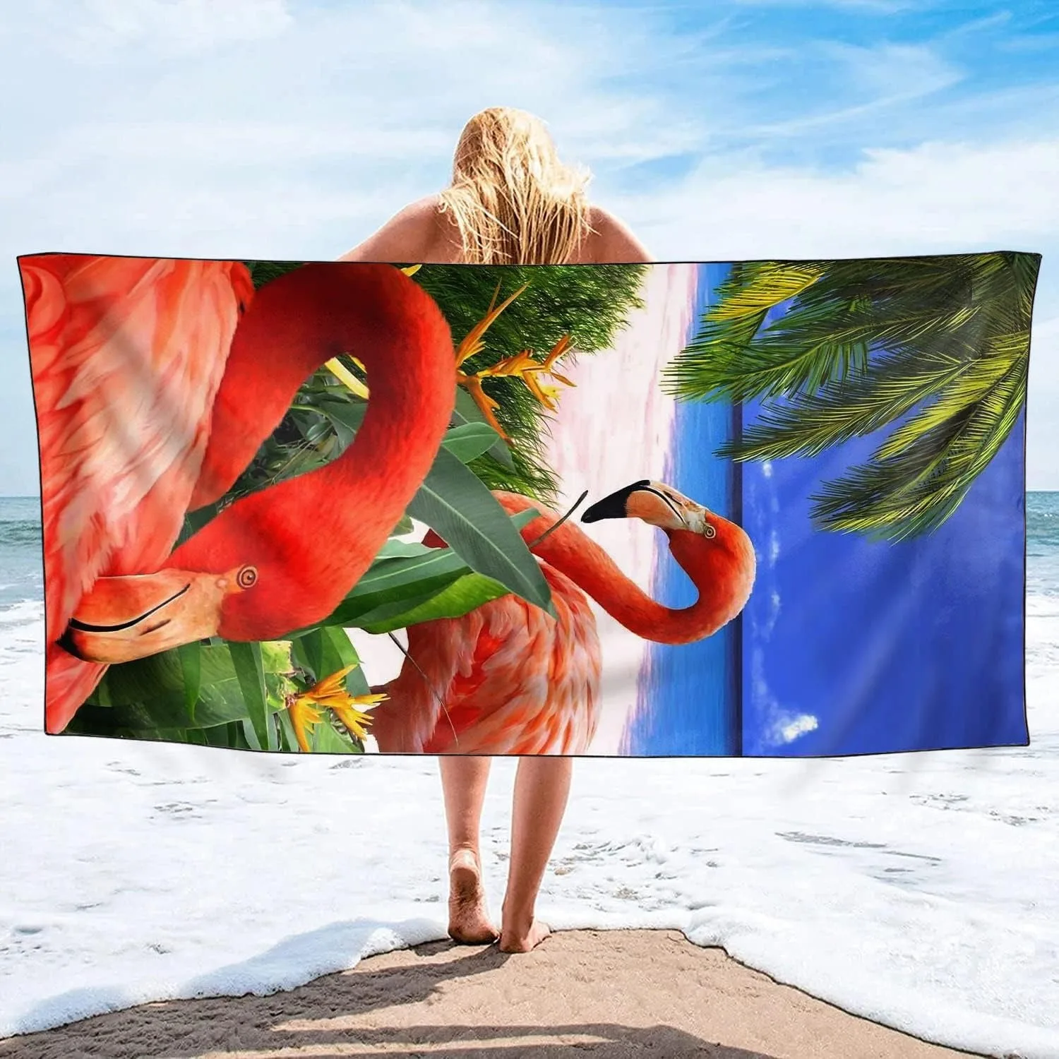 Flamingo pattern Beach Towel for Family stuffs friend Gift Quick-Dry Sand free For Bath Yoga Beach Camping Swimming GYM Travel
Flamingo pattern Beach Towel for Family stuffs friend Gift Quick-Dry Sand free For Bath Yoga Beach Camping Swimming GYM Travel