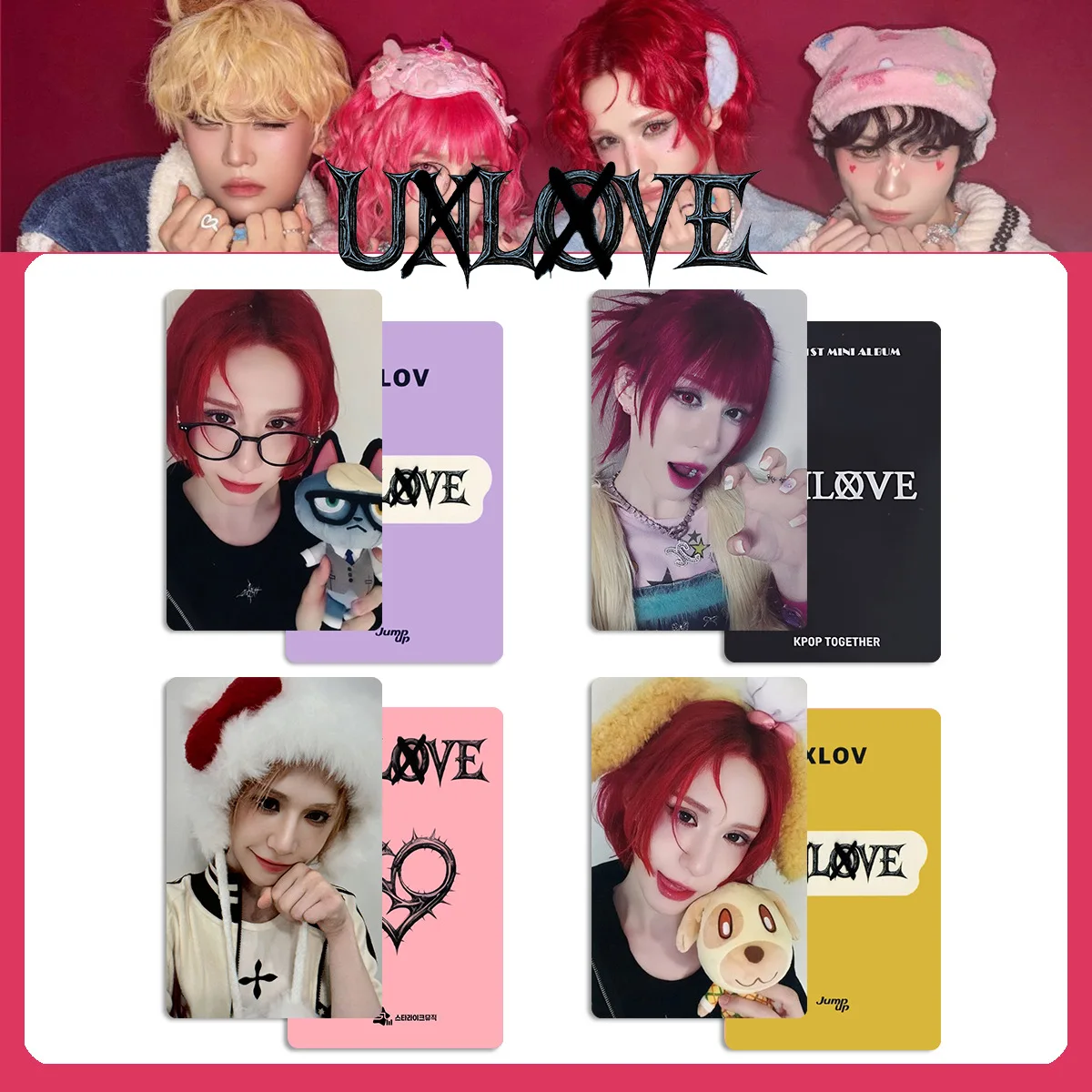 4Pcs/Set XLOV Idol Boy New Album UXLXVE HD Printd Lomo Cards WUMUTI RUI HARU HYUN High Quality Photocards Fans Collection Gifts
4Pcs/Set XLOV Idol Boy New Album UXLXVE HD Printd Lomo Cards WUMUTI RUI HARU HYUN High Quality Photocards Fans Collection Gifts