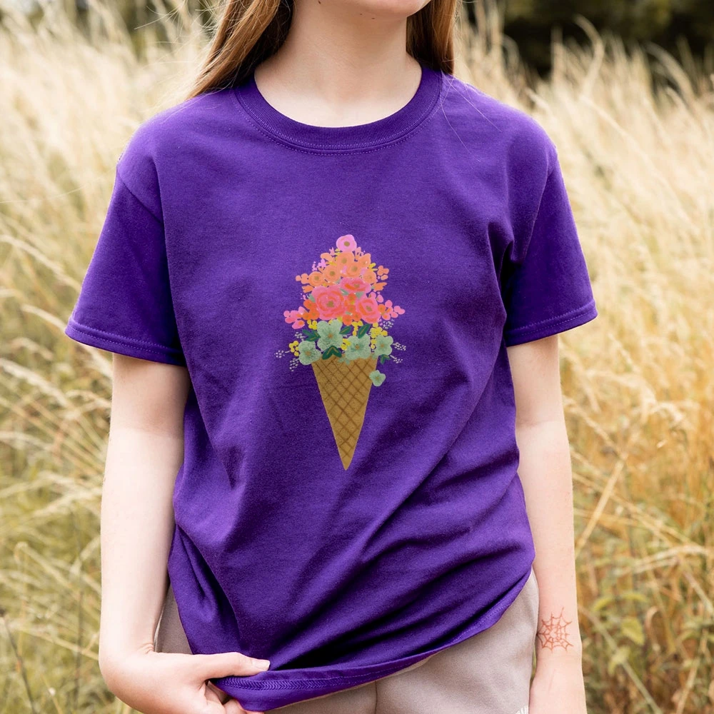 Graphic T-shirt Floral T-shirt Premium Cotton High Quality Oversize Colorful T-shirt Flower Ice Cream Print Girly Y2K Style
Graphic T-shirt Floral T-shirt Premium Cotton High Quality Oversize Colorful T-shirt Flower Ice Cream Print Girly Y2K Style