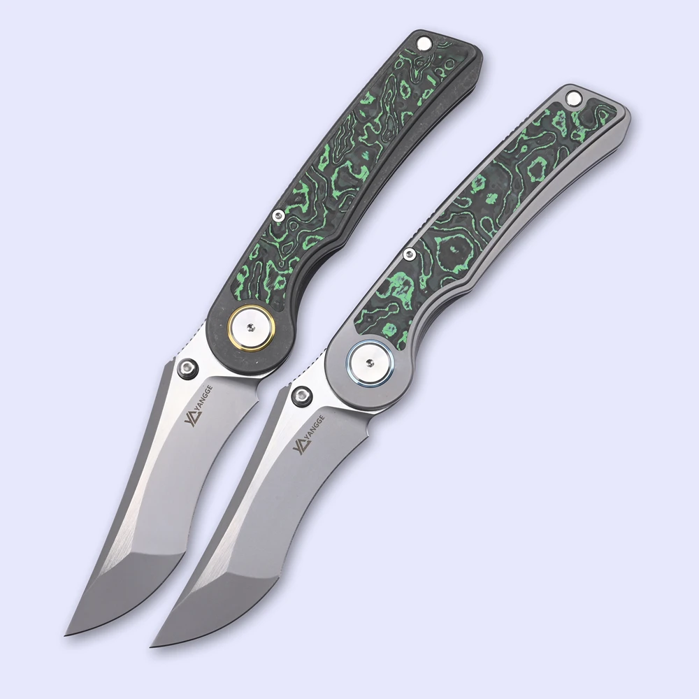 YANGGE RIHE Design New YG002 Folding Knife S90V Blade TC4 Titanium Handle Camping Outdoor Fishing Tactics Survivval EDC Tools
YANGGE RIHE Design New YG002 Folding Knife S90V Blade TC4 Titanium Handle Camping Outdoor Fishing Tactics Survivval EDC Tools