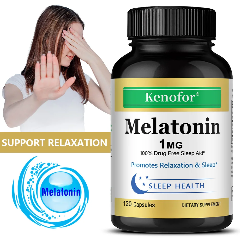 Melatonin Capsules, Natural Relaxation Support, Help Relax Body & Mind, Improve Night Rest Quality, Support Body Clock Balance
Melatonin Capsules, Natural Relaxation Support, Help Relax Body & Mind, Improve Night Rest Quality, Support Body Clock Balance