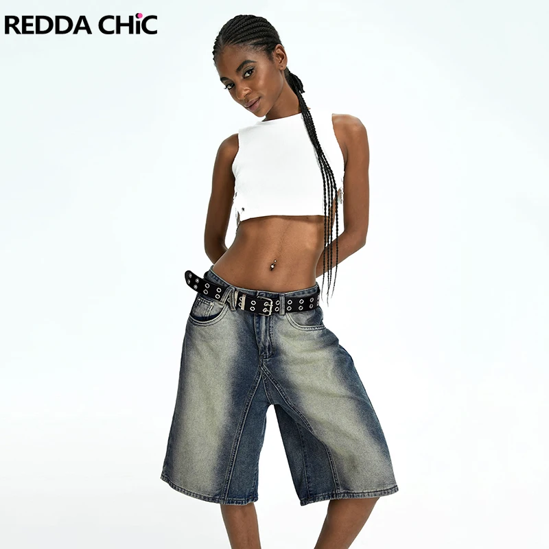 REDDACHiC Blue Gradient Baggy Jorts Women Vintage Wash High Waist Wide Leg Denim Shorts Casual Short Pants Korean Y2k Streetwear
REDDACHiC Blue Gradient Baggy Jorts Women Vintage Wash High Waist Wide Leg Denim Shorts Casual Short Pants Korean Y2k Streetwear