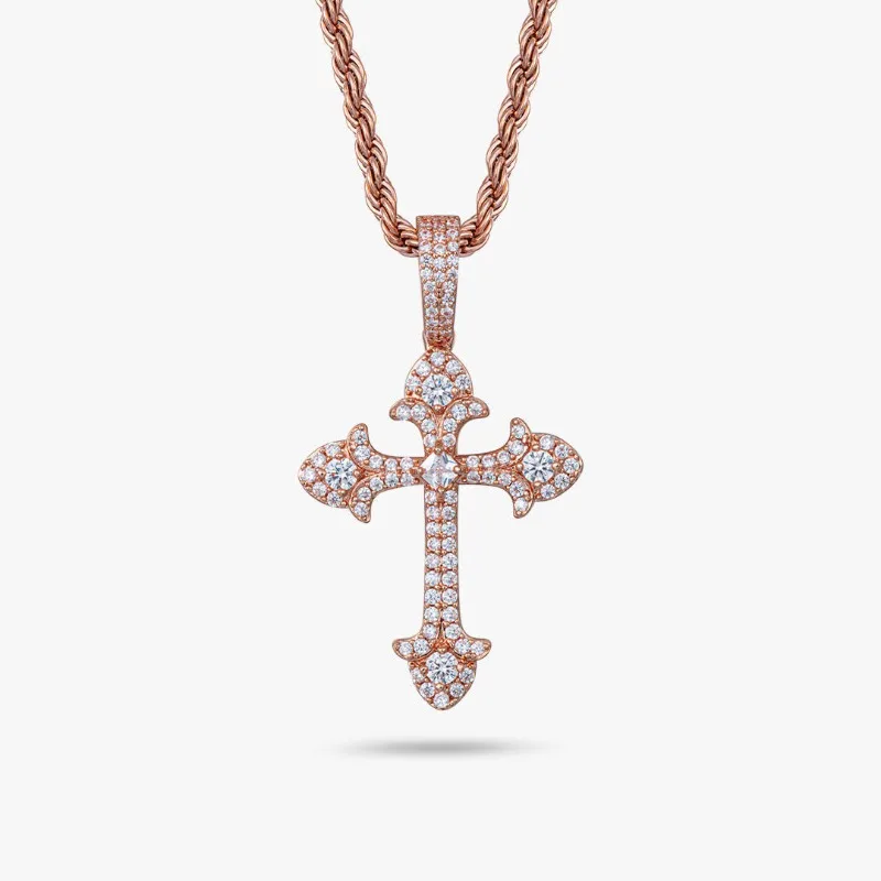Hot Sale S925 Sterling Silver D Color Moissanite Cross Pendant Hip Hop Wear Single Stone Necklace
Hot Sale S925 Sterling Silver D Color Moissanite Cross Pendant Hip Hop Wear Single Stone Necklace