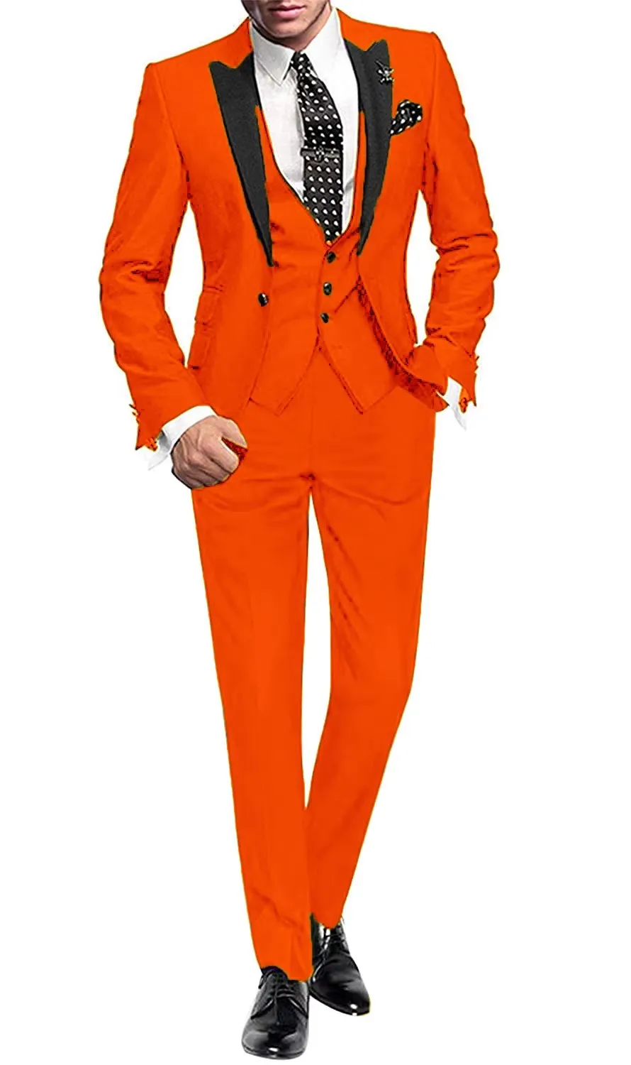 Solid Wedding Men's Suit Slim Fit Peak Lapel Blazer Jacket+Vest+Pants Formal Business Groom Tuxedos 3-Piece Set for Party Prom
Solid Wedding Men's Suit Slim Fit Peak Lapel Blazer Jacket+Vest+Pants Formal Business Groom Tuxedos 3-Piece Set for Party Prom
