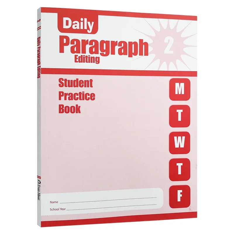 Evan-Moor Daily Paragraph Editing, рабочая тетрадь класса 2 SE, возраст 6, 7, 8, книга на английском языке 9781609633424
Evan-Moor Daily Paragraph Editing, рабочая тетрадь класса 2 SE, возраст 6, 7, 8, книга на английском языке 9781609633424