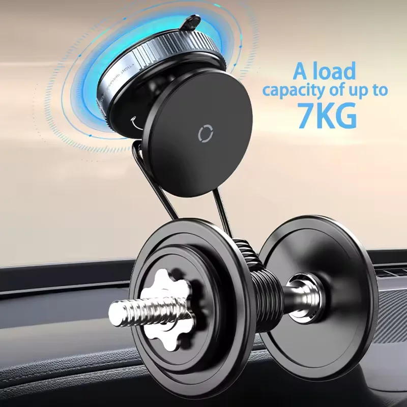 360° Vacuum Magnetic Suction Cup Phone Mount, Adjustable Hands-Free Suction Cup Phone Holder for Car/Gym/Mirror/Smooth Surface
360° Vacuum Magnetic Suction Cup Phone Mount, Adjustable Hands-Free Suction Cup Phone Holder for Car/Gym/Mirror/Smooth Surface