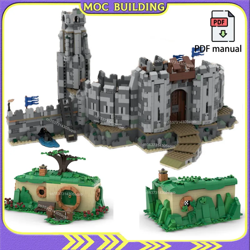 House Bag End MOC Building Blocks Medieval Castle Rings Movie Bricks City Model Kid Toys Gifts
House Bag End MOC Building Blocks Medieval Castle Rings Movie Bricks City Model Kid Toys Gifts