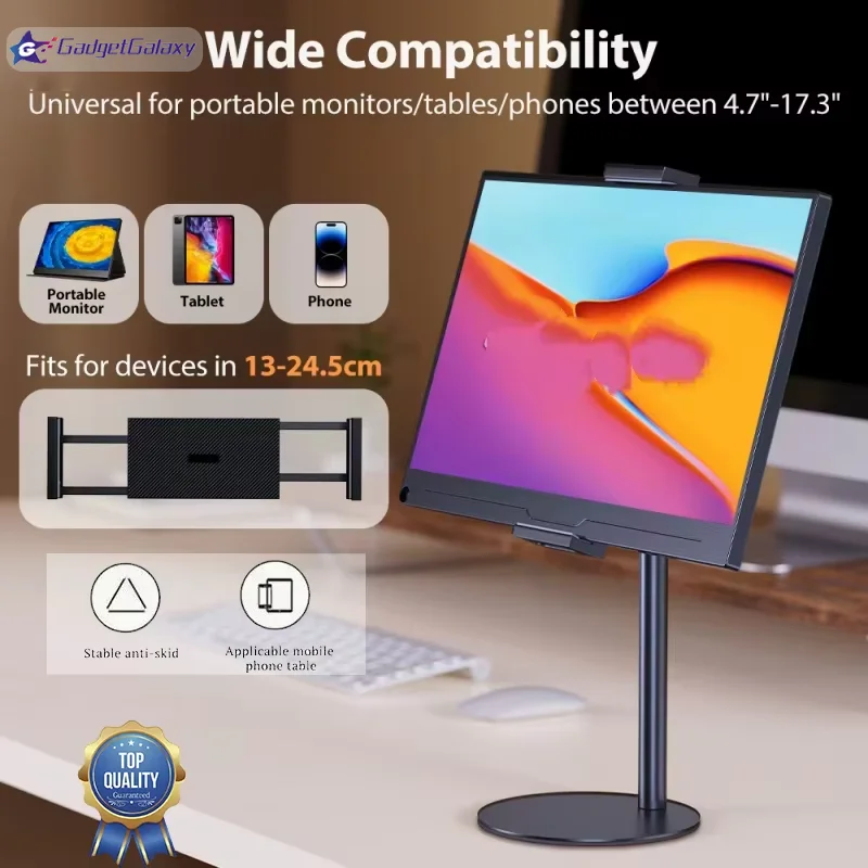 Регулируемая по высоте подставка для монитора, держатель для планшета, до 24 см, стоячий кронштейн для планшета, настольное крепление, прочная широкая основа, горячая распродажа
Регулируемая по высоте подставка для монитора, держатель для планшета, до 24 см, стоячий кронштейн для планшета, настольное крепление, прочная широкая основа, горячая распродажа