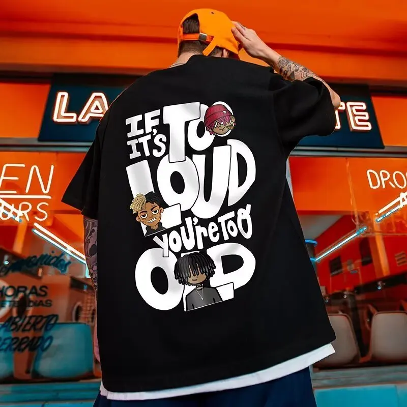 Summer New Casual Loose T-shirt Short Sleeved Men's Fashion Loose Printing Large 8XL Hip Hop Couple Wear Half Sleeve Cotton Top
Summer New Casual Loose T-shirt Short Sleeved Men's Fashion Loose Printing Large 8XL Hip Hop Couple Wear Half Sleeve Cotton Top