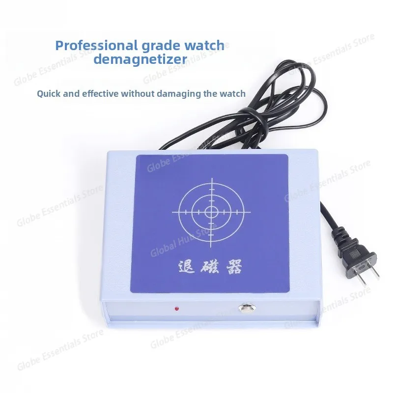 Watch Demagnetizer, 220V Electrical Watch Repair Degaussing Tool Portable Wristwatch Degausser Watch Repair Kit US/EU Plug
Watch Demagnetizer, 220V Electrical Watch Repair Degaussing Tool Portable Wristwatch Degausser Watch Repair Kit US/EU Plug
