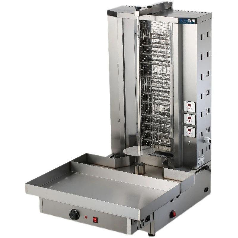 Numerical control electric heating three control Turkish barbecue machine automatic rotation
Numerical control electric heating three control Turkish barbecue machine automatic rotation