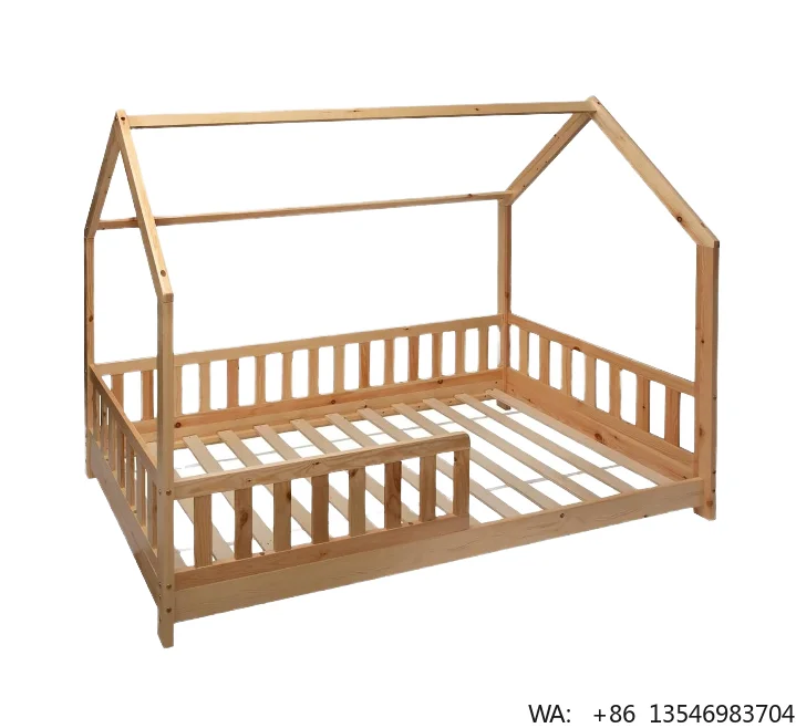 New Solid Pine Wood Durable Kids Boy Girl Montessori Platform Cabin Bed Frame With House Shape Top
New Solid Pine Wood Durable Kids Boy Girl Montessori Platform Cabin Bed Frame With House Shape Top