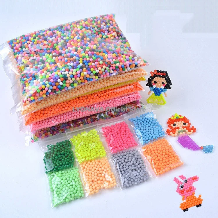 100/500PCS 34 Colors 5mm Water Beads Spray Perler Magic Beads Educational 3D Beads Puzzles Accessories for Children Toys
100/500PCS 34 Colors 5mm Water Beads Spray Perler Magic Beads Educational 3D Beads Puzzles Accessories for Children Toys
