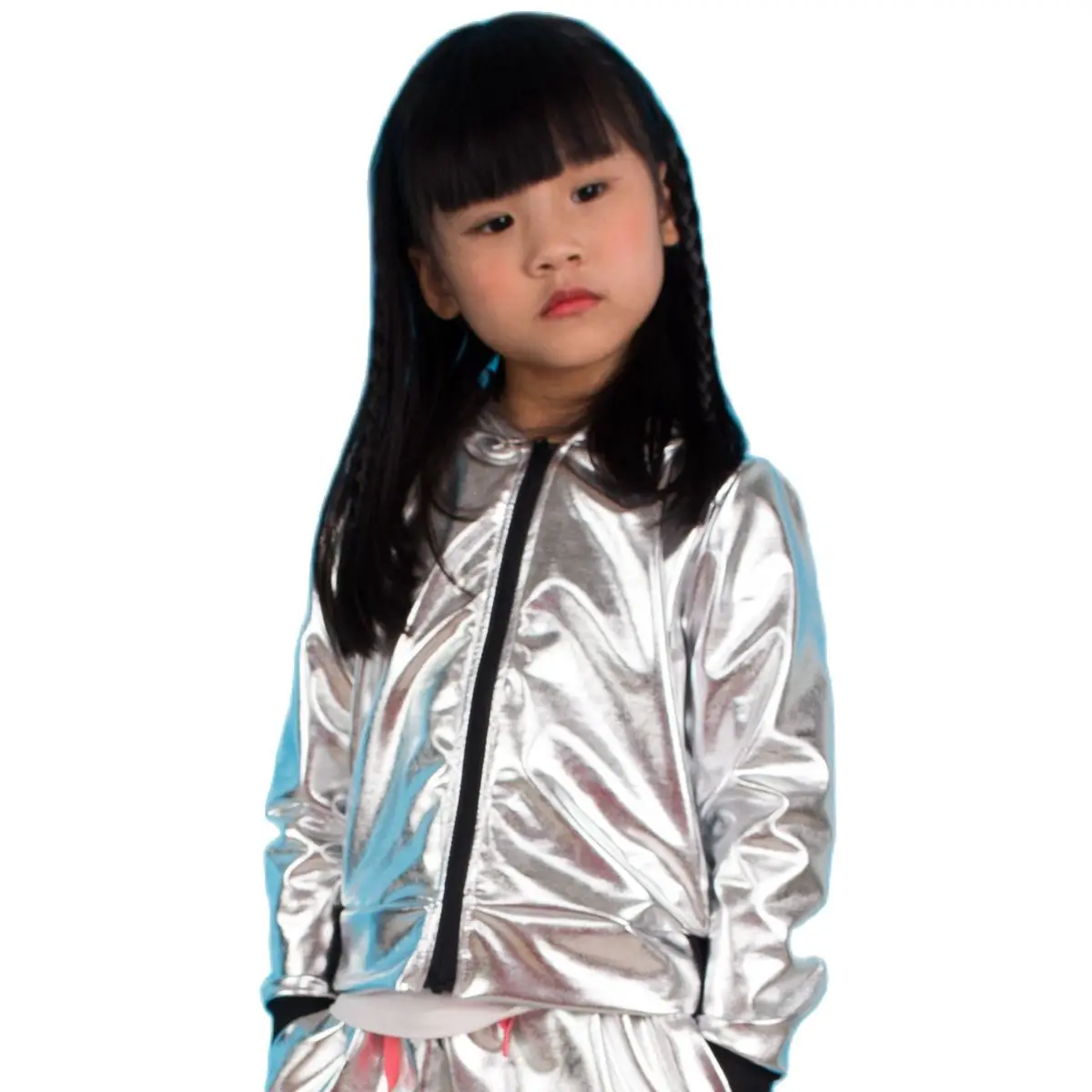 New Spring Summer Streetwear Silver Jacket Stage Performance Wear Paillette Loose Hip Hop Jazz Dance Coat Top For Kids
New Spring Summer Streetwear Silver Jacket Stage Performance Wear Paillette Loose Hip Hop Jazz Dance Coat Top For Kids
