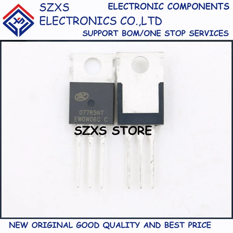 New Original 20Pcs 077R5NT SVT077R5NT TO-220 68V 95A MOSFET Field Effect Transistor In Stock Electronic Components Good Quality
New Original 20Pcs 077R5NT SVT077R5NT TO-220 68V 95A MOSFET Field Effect Transistor In Stock Electronic Components Good Quality
