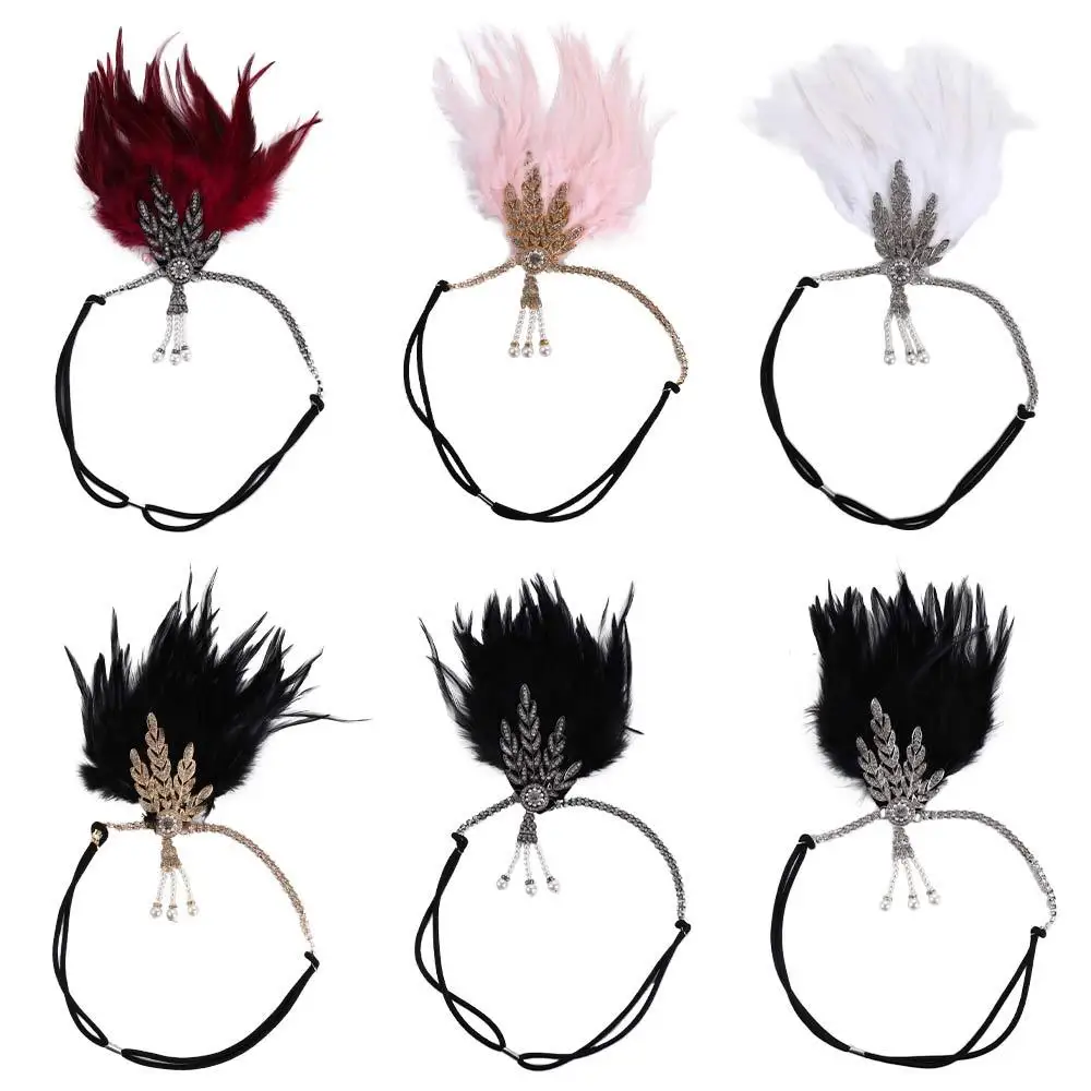 Chain Tassels Makeup Party Diamond Korean Style Headband Masquerade Party Hair Accessories Feather Headwear Sequin Hair Band
Chain Tassels Makeup Party Diamond Korean Style Headband Masquerade Party Hair Accessories Feather Headwear Sequin Hair Band